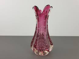 Murano Glass Vase Tip Vase Rose