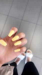 Looking for nail art inspiration? Pale Yellow Nails Yellow Nails Design Yellow Nails Yellow Nail Art