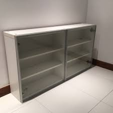 Ikea Besta Wall Cabinet With Glass Door