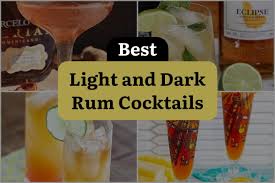 22 light and dark rum tails that