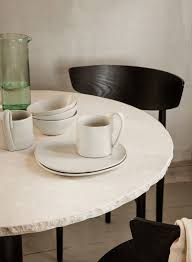 Mineral Dining Table Bianco Curia