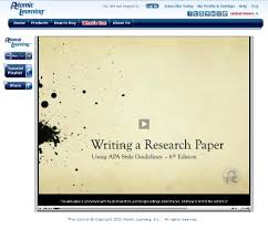 Research paper writing tutorial    www srar com 