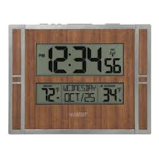 Atomic Digital Wall Clock