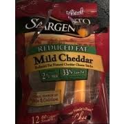 sargento cheddar cheese sticks mild