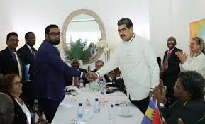 Venezuela y Guyana acuerdan no amenazarse ni usar la fuerza en su disputa por el Esequibo | EL PAÍS América