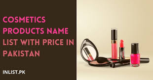cosmetics s name list with