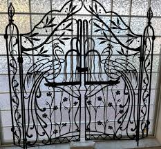 Antique Iron Garden Gates For