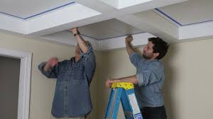 diy coffered ceiling tutorial by ron