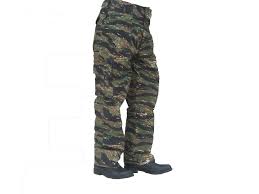 Kids Bdu 6 Pocket Cargo Combat Trousers Children