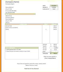 Cash Invoice Template Excel Create Ideas Invoices Free