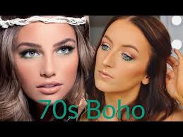 70s boho inspired makeup tutorial you