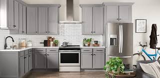 stylish light grey kitchen cabinets