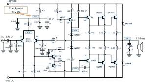 This Is 120w Power Amplifier Schematic Using To 3 Package