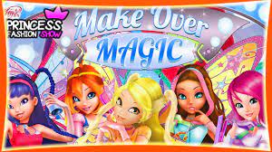 winx club makeover magic game for