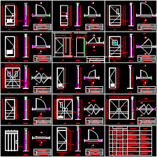 Doors For Hospital Centers In Autocad