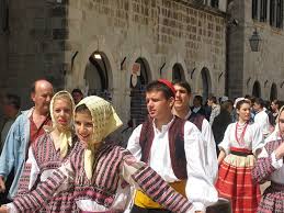 Official language of croatia adj. Men S And Women S Croatian Folk Costumes
