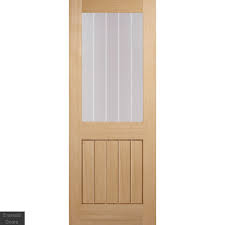 mexicano oak 1 light internal door with