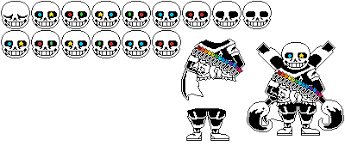 System, zeroxilo, crosu for more details, please read readme plz.txt in the zip you can track the *latest* progress of ink!sans fight or something else idk. Pixilart Ink Sans Sprite Sheet By Werdna 5002