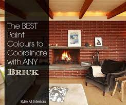 Red Brick Fireplaces Best Paint Colors