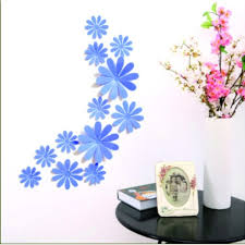 Stickers And Stickers 3d Color Flowers