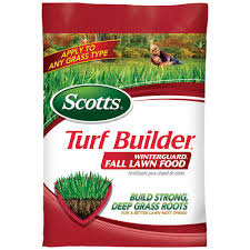Scotts Turf Builder 12 5 Lb 5 000 Sq Ft Winterguard Fall Lawn Fertilizer