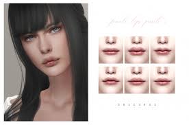7 lips presets by obscurus sims the