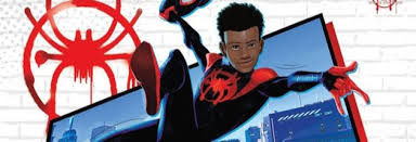The poster database just now. New Spider Man Into The Spider Verse International Poster And Character Art Comicattack Net