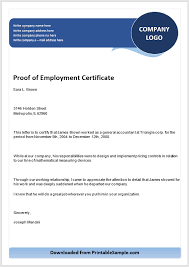 This simple employment online application template makes it easy for the recruitment team to recruit and intake. 22 Free Sample Employment Certificate Templates Printable Samples