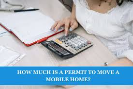 permit to move a mobile home