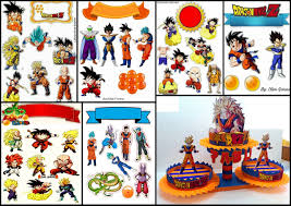 You can personalize them easily before printing. Dragon Ball Z Free Printable Cake And Cupcake Toppers Oh My Fiesta For Geeks