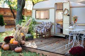 rv deck ideas for stationary cers