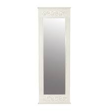 White Full Length Wall Mirror Lighted
