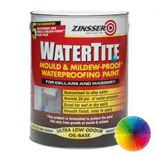 zinsser watertite waterproofing paint
