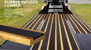 new trailer trends rubber infused wood