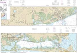 Noaa Chart Intracoastal Waterway Galveston Bay To Cedar Lakes 11322