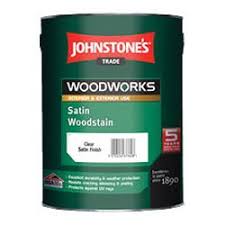 Johnstones Trade Woodworks Satin Woodstain 5l