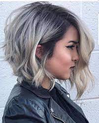 The clever creative contrast between the geometric lines in emma's trendy hairstyle, and her soft and. Pin On Everyday Short Hairstyles