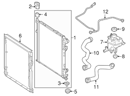 Car fuse box diagram, fuse panel map and layout. Radiator Components For 2014 Mercedes Benz Gl 350 Buymercedespartsnow