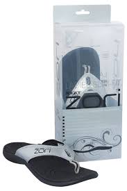 Neat Zori Sandals Ladies Slim Fit Black Silver Size 9