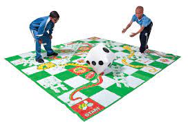giant snakes and ladders game