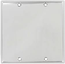 Double Blank Wallplate Covers