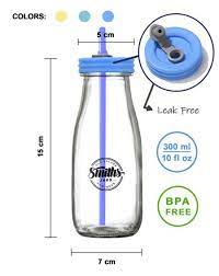 300ml Glass Milk Bottles