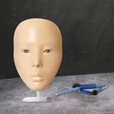 makeup board mannequin head for lash