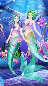 mermaid princess magic beauty salon