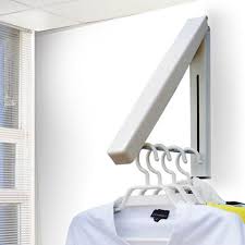 wall mounted clothes rack folding coat