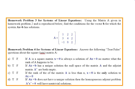 Systems Of Linear Equations Chegg