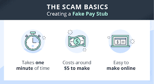 how to spot fake pay stubs and