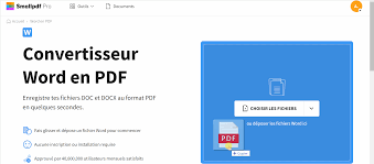 Word en PDF – Convertir des fichiers Word en PDF gratuitement en ligne |  Smallpdf
