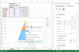 How To Create An Excel Funnel Chart Pryor Learning Solutions