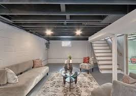 lighting for basement rafters off 60